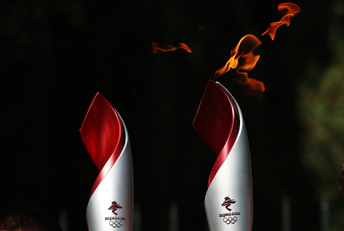 Olympische vlam voor Winterspelen in Peking is aangestoken | De Standaard
