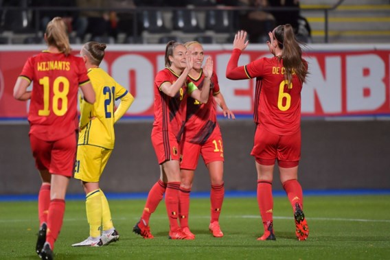 Red Flames met monsterscore voorbij Kosovo in WK-kwalificatie, Tessa Wullaert scoort hattrick