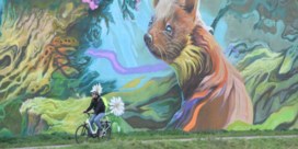 Grootste muurschildering van Europa groeit uit tot toeristische trekpleister