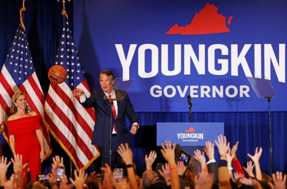 Republikein Glenn Youngkin wordt nieuwe gouverneur van Virginia