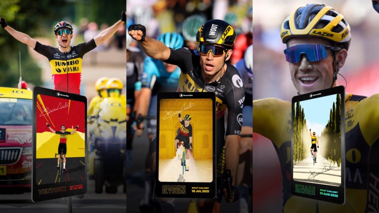 ‘Digitale monumenten’ leveren Wout van Aert bijna 50.000 euro op