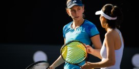 Elise Mertens en Su-Wei Hsieh stoten door naar finale dubbelspel op WTA Finals
