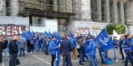 Politievakbonden starten nieuwe actieweek met blokkades in Brussel