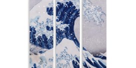 Een Magritte aan je voeten, een Hokusai voor op de golven