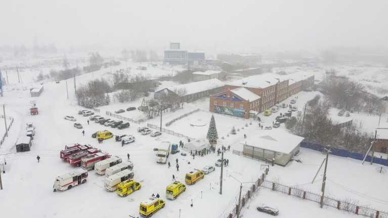 Mijnramp in Siberië: 51 doden, één persoon levend gevonden