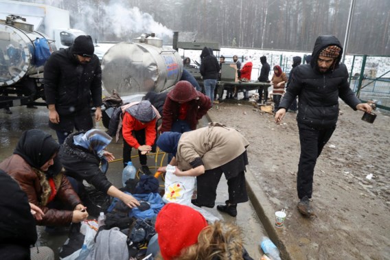 Polen houdt 200-tal migranten vanuit Wit-Rusland tegen