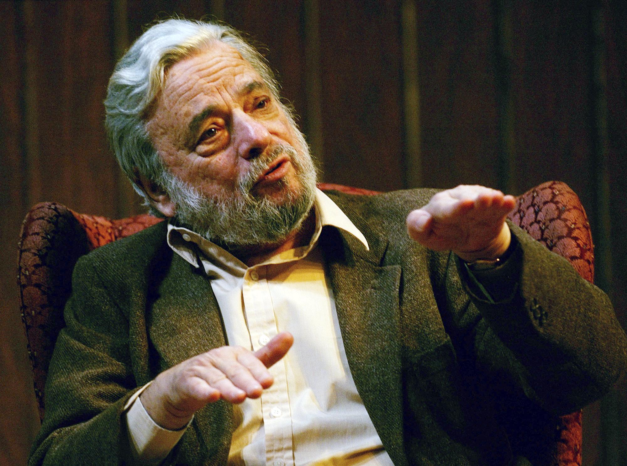 Stephen Sondheim, the man for whom musical was more than entertainment…