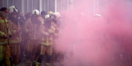 Honderdtal brandweerlui betoogt voor beter statuut