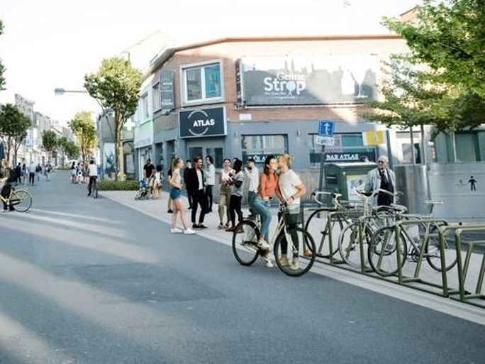 Gentse Overpoort krijgt een make-over, met terrassen en bomen
