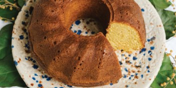 Recept 6 | Geurige, zompige cake met citroen & kurkuma  