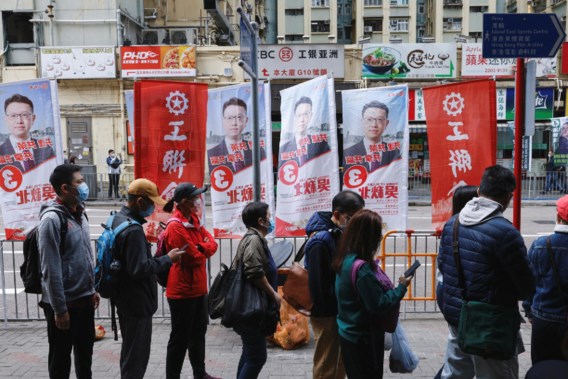 Hongkong trekt naar de stembus: elke stem is een stem voor China