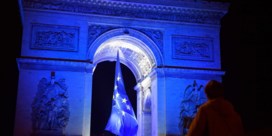 Eerste polemiek in Frankrijk bezworen: Europese vlag onder Arc De Triomphe weggehaald   