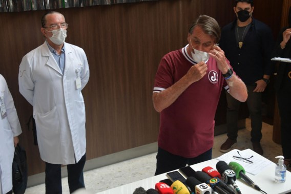 Braziliaanse president Bolsonaro ontslagen uit ziekenhuis
