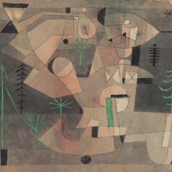 Paul Klee, detail uit Garten-Plan, 1922. 