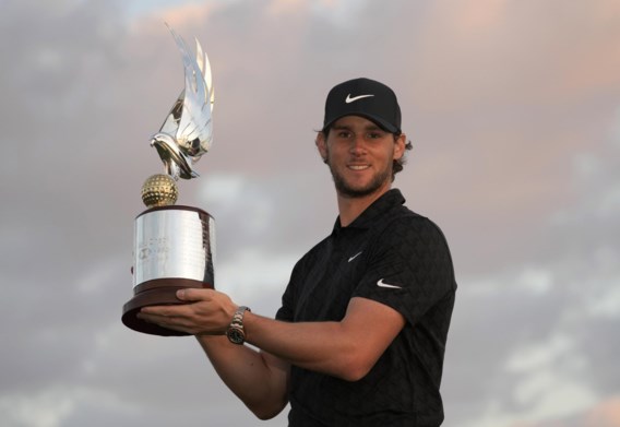 Golfer Thomas Pieters triomfeert in Abu Dhabi: ‘Hopelijk keken ze in België mee’
