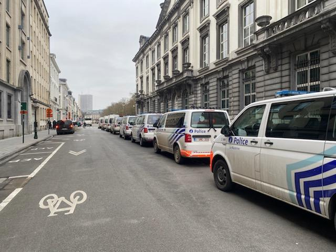 50.000 deelnemers aan coronabetoging in Brussel