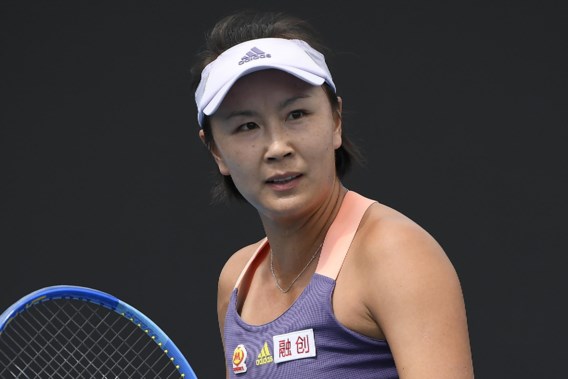 Kritiek op Australian Open na verwijderen Peng Shuai-spandoeken