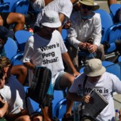 ‘Waar is Peng Shuai?’-T-shirts weer toegelaten op Australian Open   