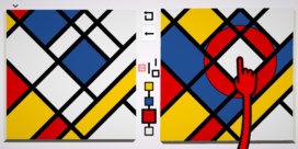 Mondriaan achterna: game in blauw, rood en geel
