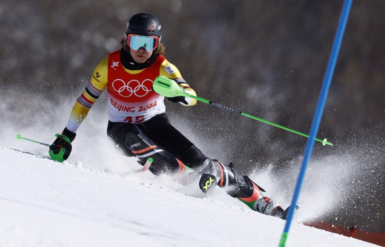 Belgische skiërs stellen ook in afsluitende olympische slalom teleur: ‘Een gevoel van spijt overheerst’