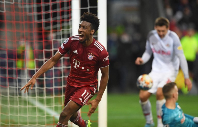 Kingsley Coman verpest stunt van Salzburg tegen Bayern