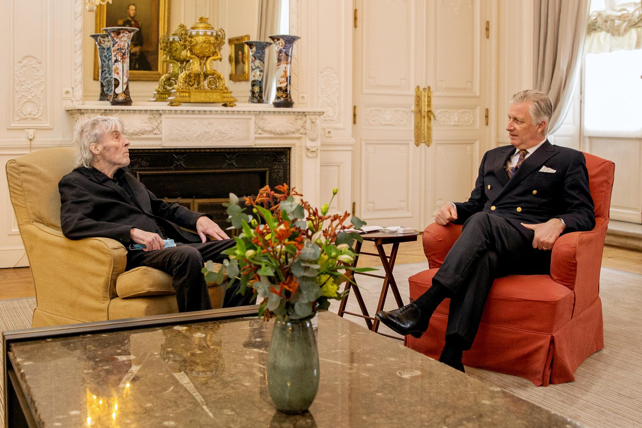 Arno in audience with King Philippe