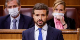 Spaanse oppositie­leider stapt op na mondkapjesrel  