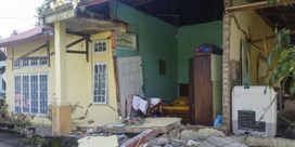 Schade aan huizen na aardbeving van 6,2 in Indonesië  