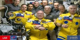 Maakten de kosmonauten een politiek statement in het ISS met hun ruimtepakken?