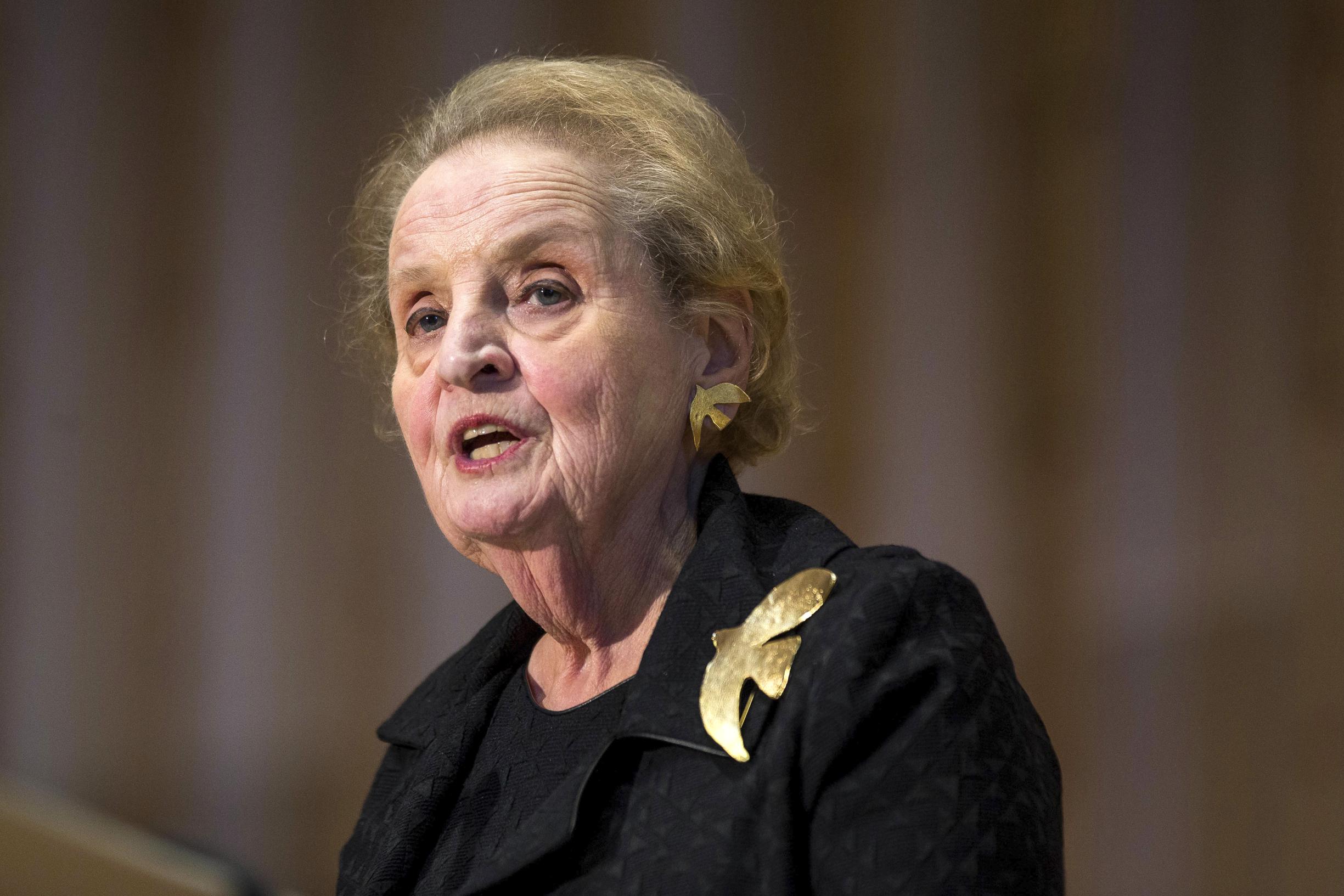 Madeleine Albright was een pionier, maar zeker geen rebel