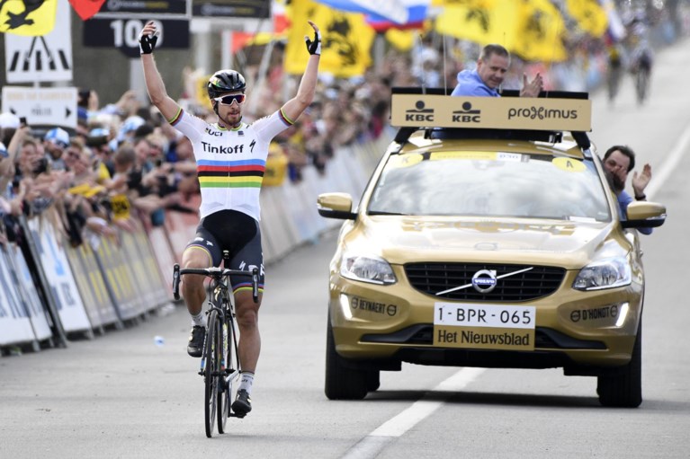 Sagan past voor Ronde van Vlaanderen na tegenvallende resultaten