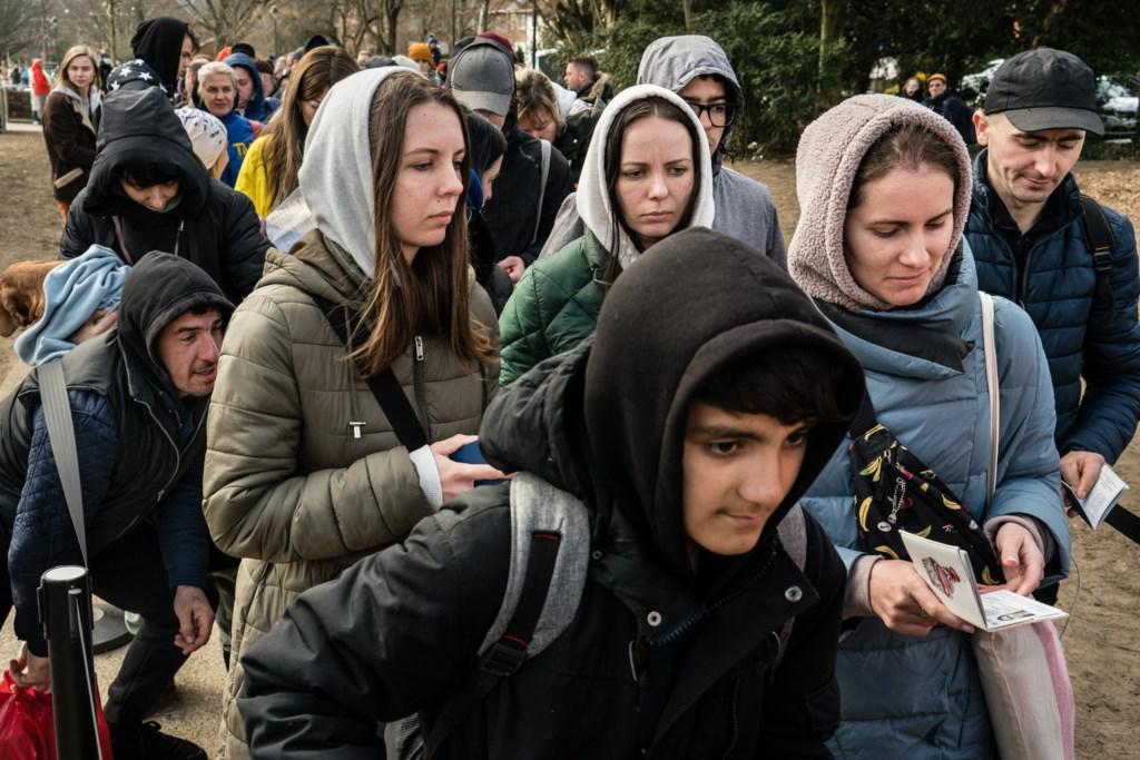 Toestroom Oekraïense Vluchtelingen In Dalende Lijn | De Standaard