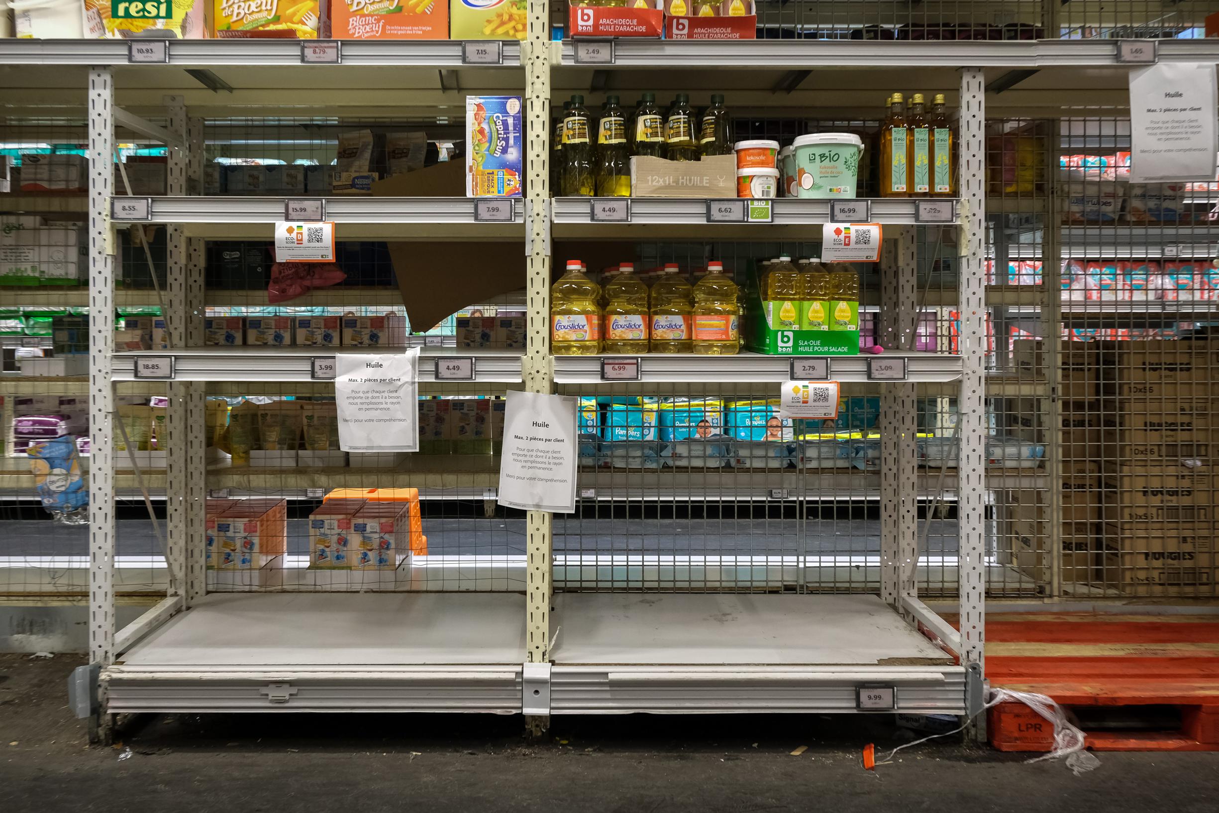 Taskforce must avoid empty store shelves