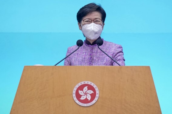 Hongkong-bestuurder Carrie Lam (64) past voor tweede termijn