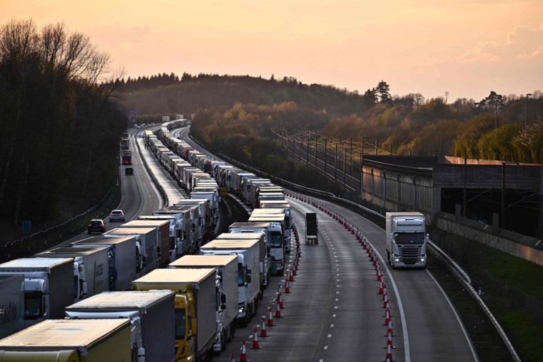 Storingen bij Brits douanesysteem veroorzaken files in Dover