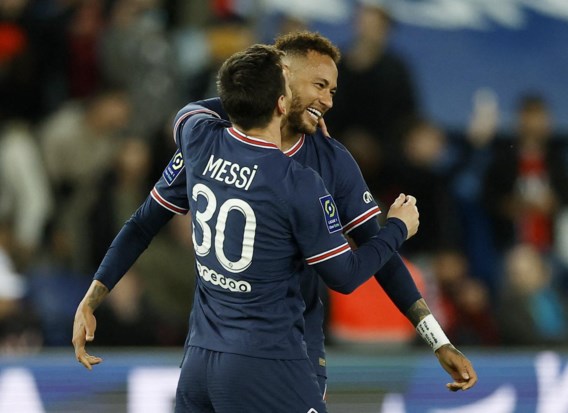 Lionel Messi knalt PSG naar Franse titel