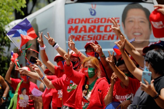 Zoon oud-dictator Marcos wint Filipijnse presidentsverkiezingen