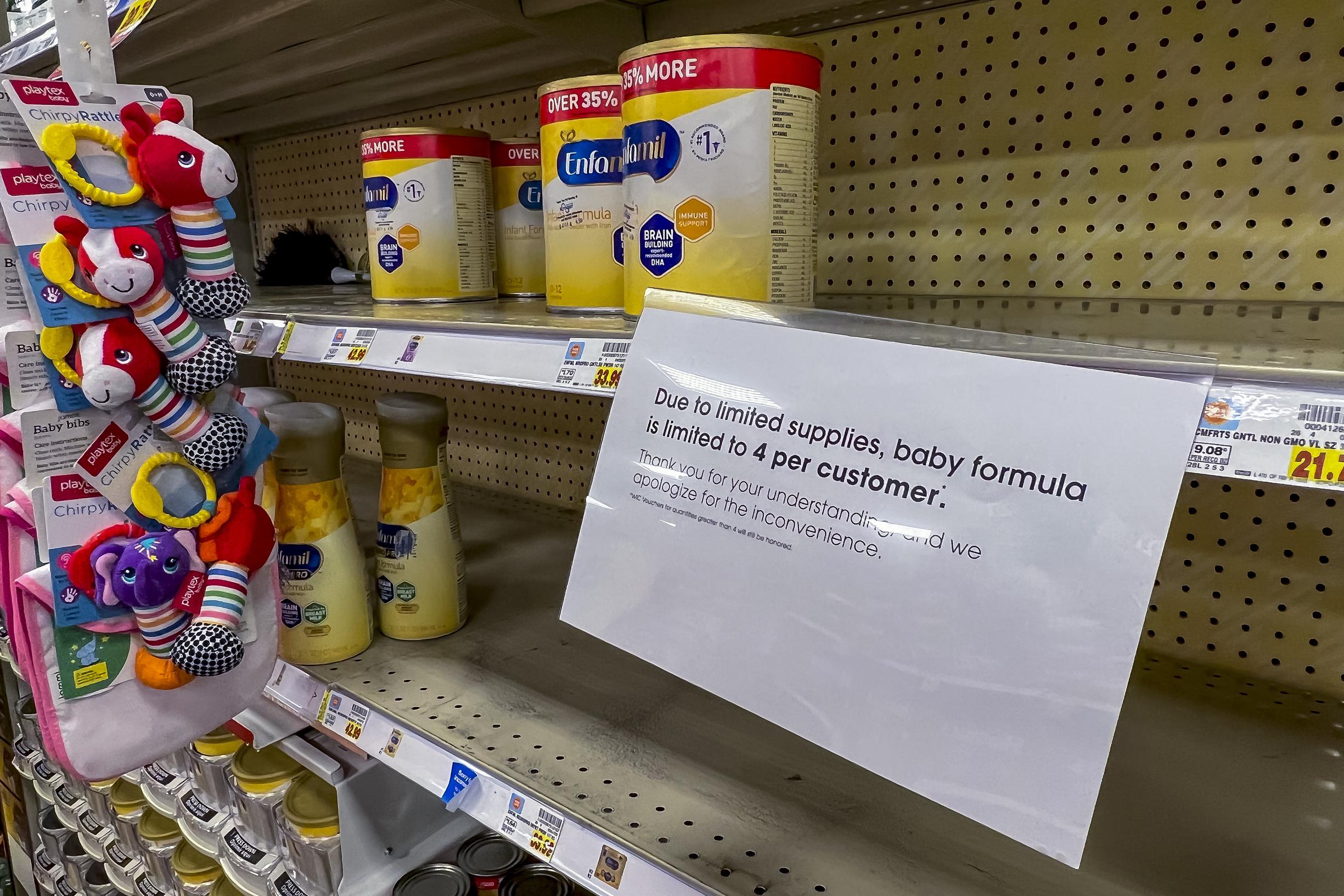 President Biden announces baby food shortage measures