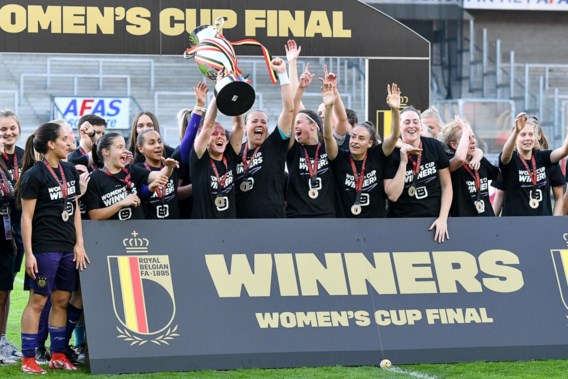 Vrouwen Anderlecht blikken Standard in tijdens laatste 20 minuten en winnen Beker van België