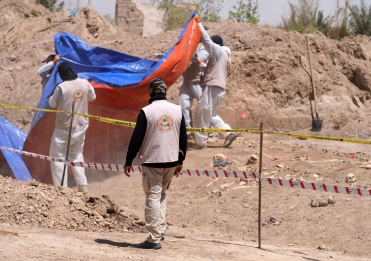 Massagraf ontdekt in Irak uit tijd van Saddam Hoessein