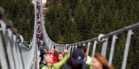 Langste hangbrug ter wereld voor voetgangers geopend in Tsjechië