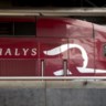 De paars-groene IZY-treinen waren al vervangen door de bekendere ­rode Thalys-toestellen.  
