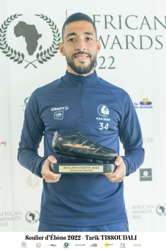 Tissoudali bekroond als beste Afrikaanse speler in Belgische voetbalcompetitie