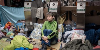 Ongeruste Oekraïners blijven liever in hun schuilkelder