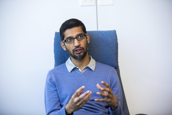 Google-baas Sundar Pichai: ‘We willen mensen niet weghalen uit de echte wereld’