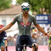 Belg Dries De Bondt is sprinters te slim af en wint in Giro