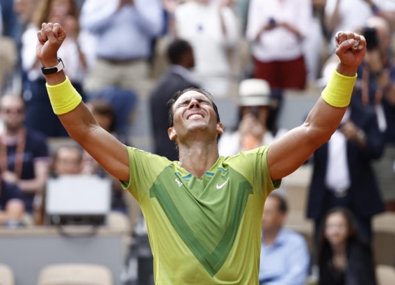 De beste in 2005 is ook de beste in 2022: Rafael Nadal wint voor de 14de keer Roland Garros