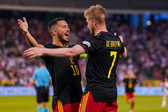 Kevin De Bruyne leidt België naar tennisscore tegen Polen