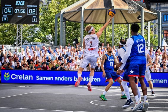 Belgian Lions kloppen titelverdediger VS op WK 3x3 basketbal