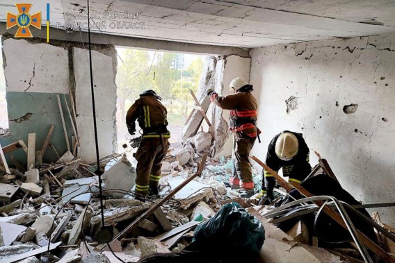Dodentol na bombardement appartement nabij Odessa blijft oplopen: 21 doden, onder wie twee kinderen